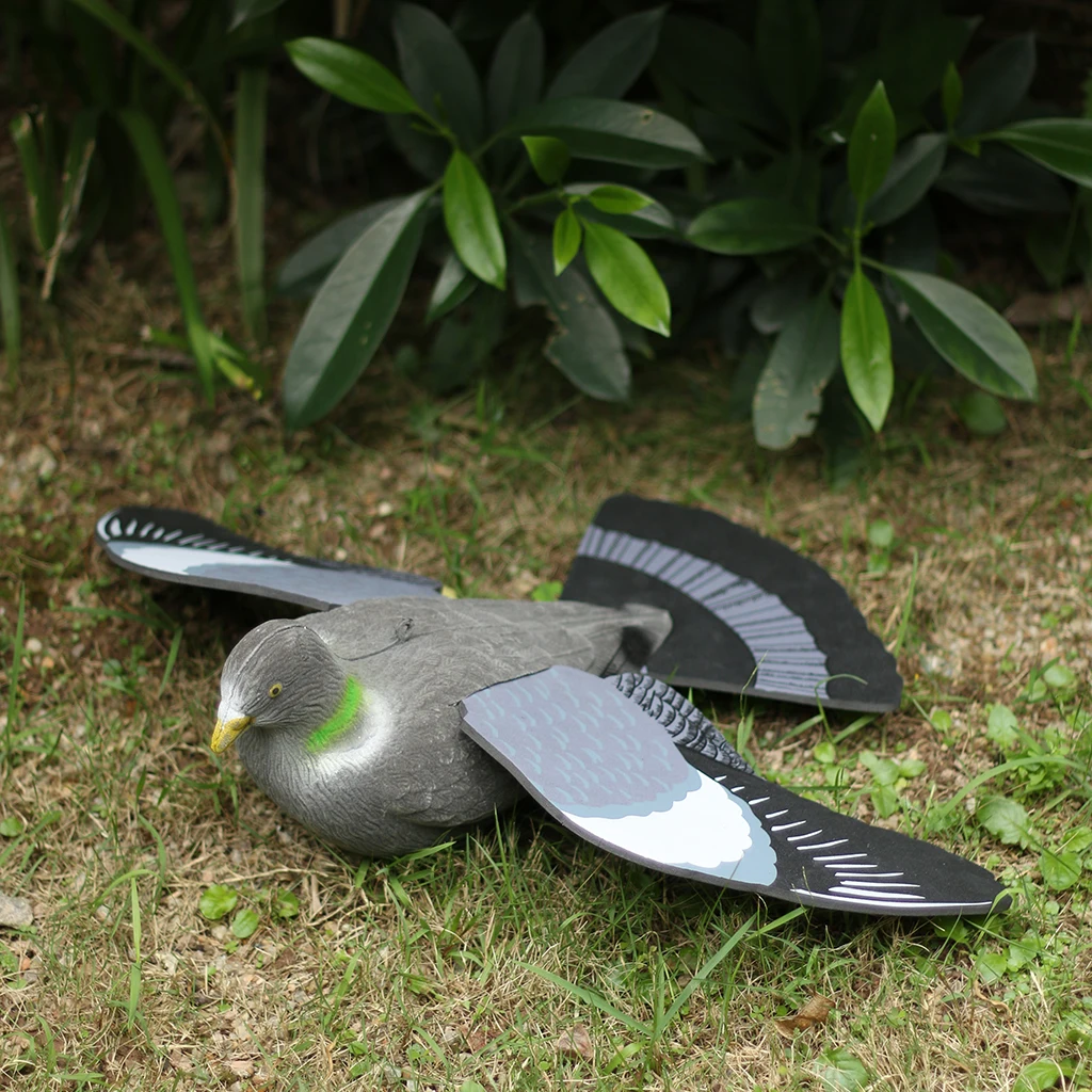 Realistic Decoy Birds  Simulation Feathered Pest Control Garden Scarer Scarecrow Anti Small Birds Rabbit Pest Control Protector