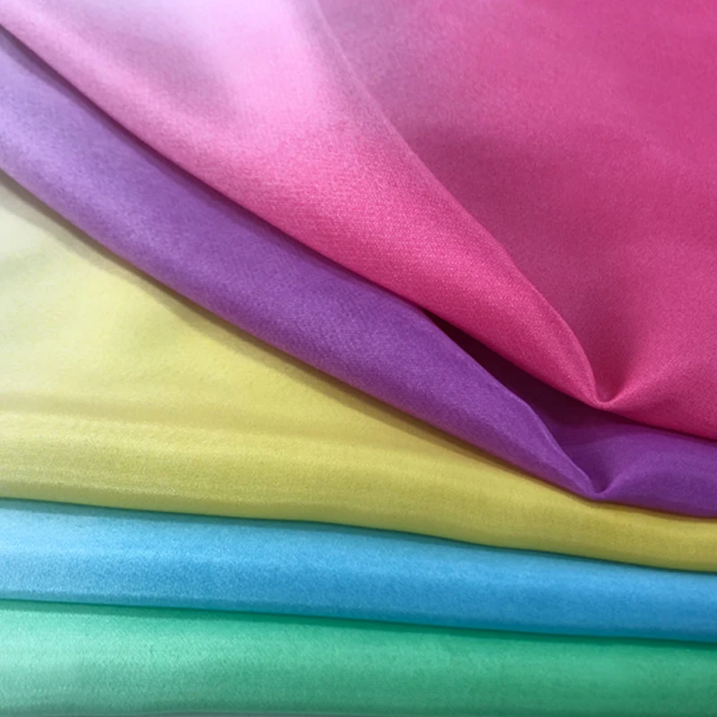 1 м* 1,2 м оттенок chifon материал постепенное изменение Koshibo градиент платье ткань для свадебных платьев tecido