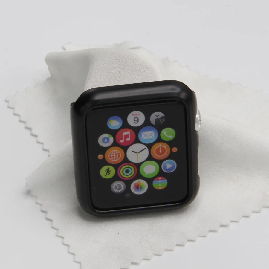 Защитный чехол для Apple Watch 4/5 из поликарбоната с рамкой серии 4, 40, 44 мм, Роскошный чехол для часов iWatch 5, 3, 2, 1, 38 мм, 42 мм