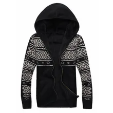 Xiu Luo модные брендовые мужские свитера пальто хлопок с длинным рукавом мужские s зимние толстые свитера с капюшоном вязанные свитера кэжуал