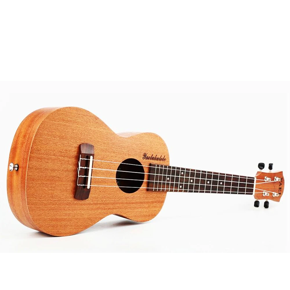 Высокое качество 21 дюймов 4 струны Sapele Ukulele палисандр гриф музыкальный инструмент Гавайская мини гитара акустическая ukelele UK2103