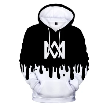 

Marcus men's hood loose casual hooded sweatshirt fashion cool color sports sweatshirt