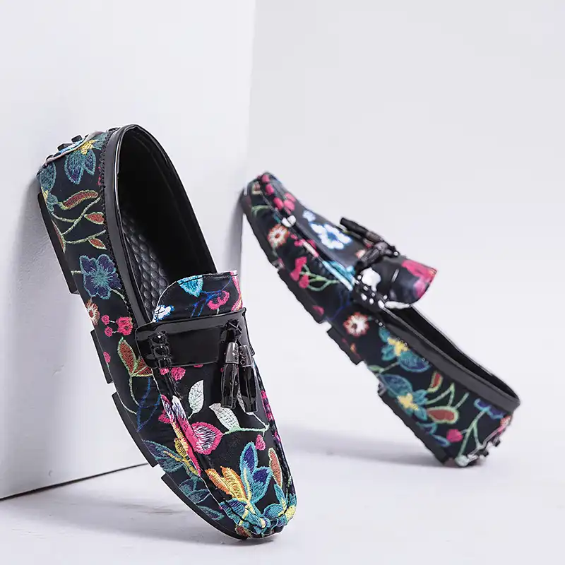 Flower loafers Clearance