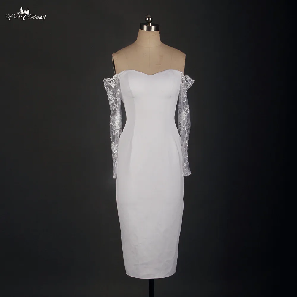short tight wedding dresses