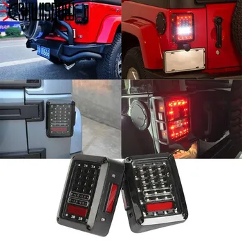 

Popular led tail lamp For Jeep Wrangler JK 07-17 car tail light series Rear Lamps brake reverse light car led light