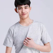 Новинка 90FUN модная мужская Серебристая ионная Антибактериальная футболка удобный с коротким рукавом с круглым вырезом на лето Толстовка Новинка