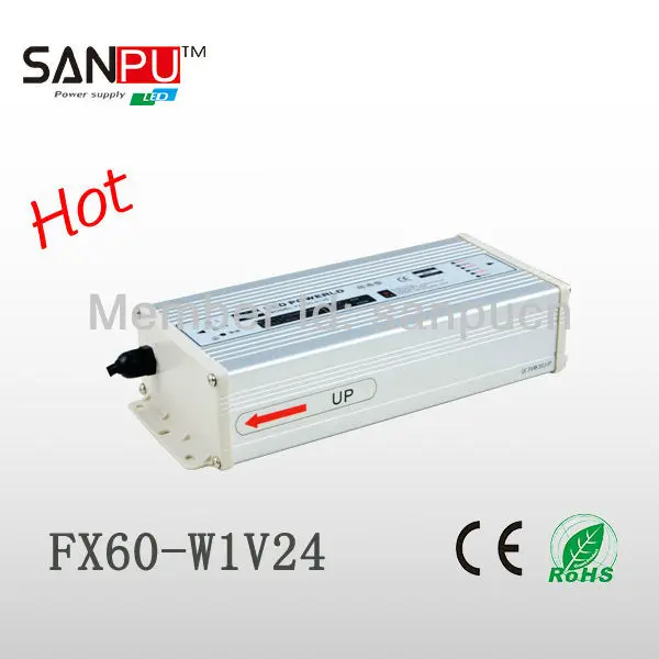 AC 110V 220V к DC 24V 60W Напряжение трансформатор переключатель питания для светодиодной