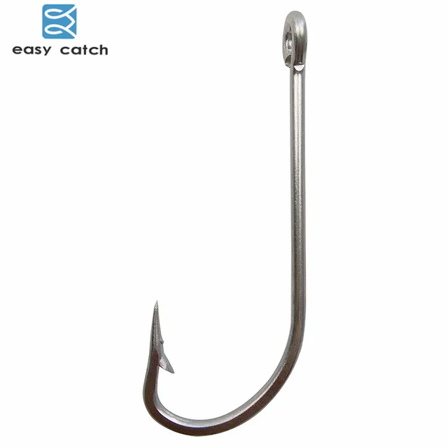 Easy Catch 30pcs 34007 Stainless Steel White Big Extra Long Shank