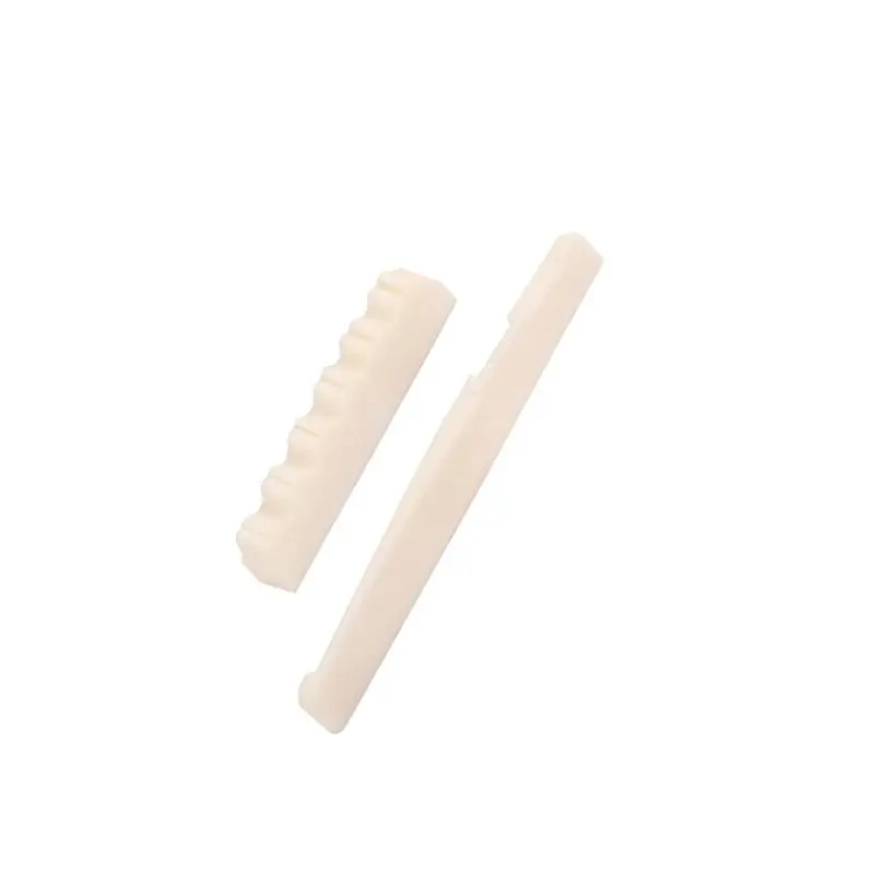 

1Set Bridge Saddle And Nut For 6 String Acoustic Guitar Replacement Guitar Accessory