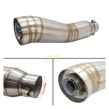 Yoshimura нержавеющая сталь Moto rcycle выхлопных газов escapamento de Moto MP выхлопных газов GP глушитель GY6 bn300 bn600 Silenciador Moto велосипед ямы