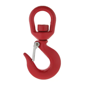 Alloy Steel Eye Hook to Swivel with Safety Catch Lifting Hook 1