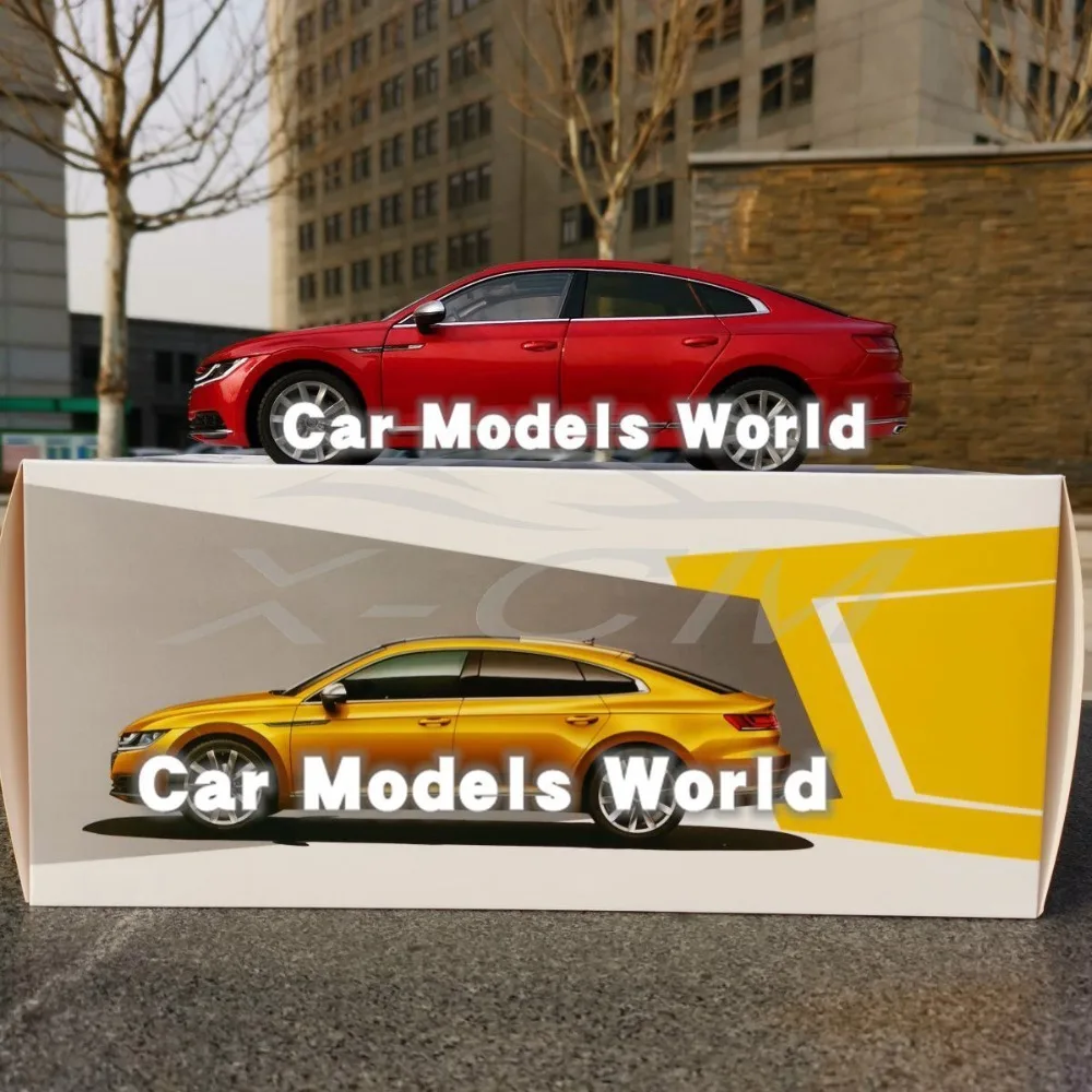 Литая под давлением модель автомобиля для Arteon следующего поколения C 1:18 (красный)