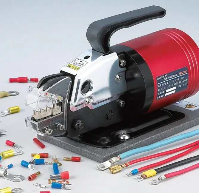 Pneumatic Terminal Cutting Tools Cut Terminal Crimp Tools Electric Terminal Crimping Machine