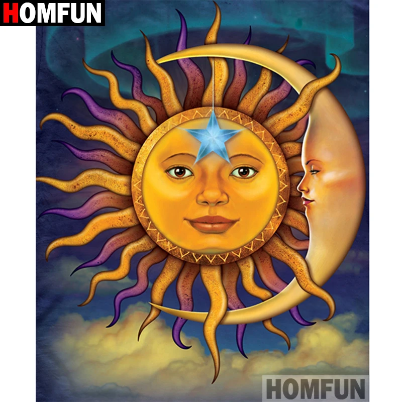 Картина из страз HOMFUN A16596 алмазная вышивка 5D сделай сам с квадратными/круглыми