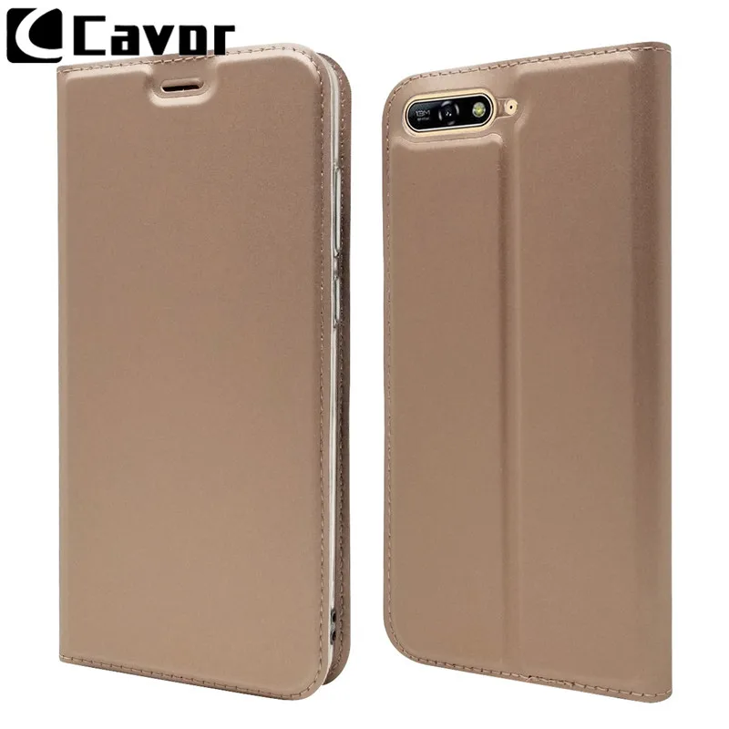 Fashion Leather Cases For Huawei Y6 Y9 Y 6 9 2018 Flip Case Wallet Cover Fundas Hoesjes Coque Etui Mobile Phone Accessories Para 