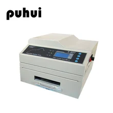 PUHUI T-937 Desktop Lead-free Infrared IC Heater Reflow Solder Oven Hot Air CirculationBGA SMD SMT Rework Station Reflow Oven PUHUI T-937 Desktop Lead-free Infrared IC Heater Reflow Solder Oven Hot Air CirculationBGA SMD SMT Rework Station Reflow Oven