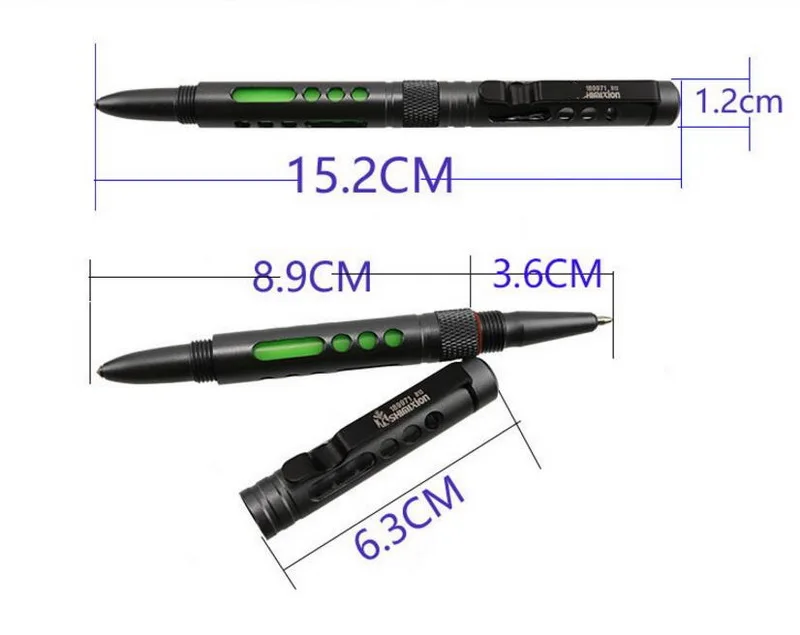 Открытый портативный многофункциональный EDC инструменты, луч воздуха тактическая ручка обороны портативная ручка Вольфрамовая сталь оконный выключатель