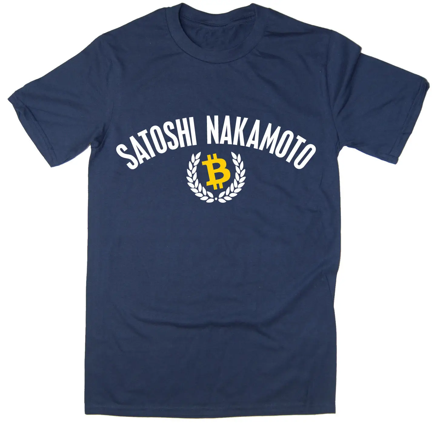 Satoshi Nakamoto T-Shirt - BTC Bitcoin Cryptocurrency Blockchain - 6 colours New T Shirts Funny Tops Tee New Unisex