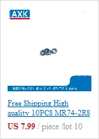 2018 Rodamientos Бесплатная доставка 10 шт. Mr62zz Mr63-2rs Mr74-2rs Mr84-2rs Mr104-2rs Mr85-2rs Mr95-2rs Mr105-2rs Mr115-2rs Mr83-2rs