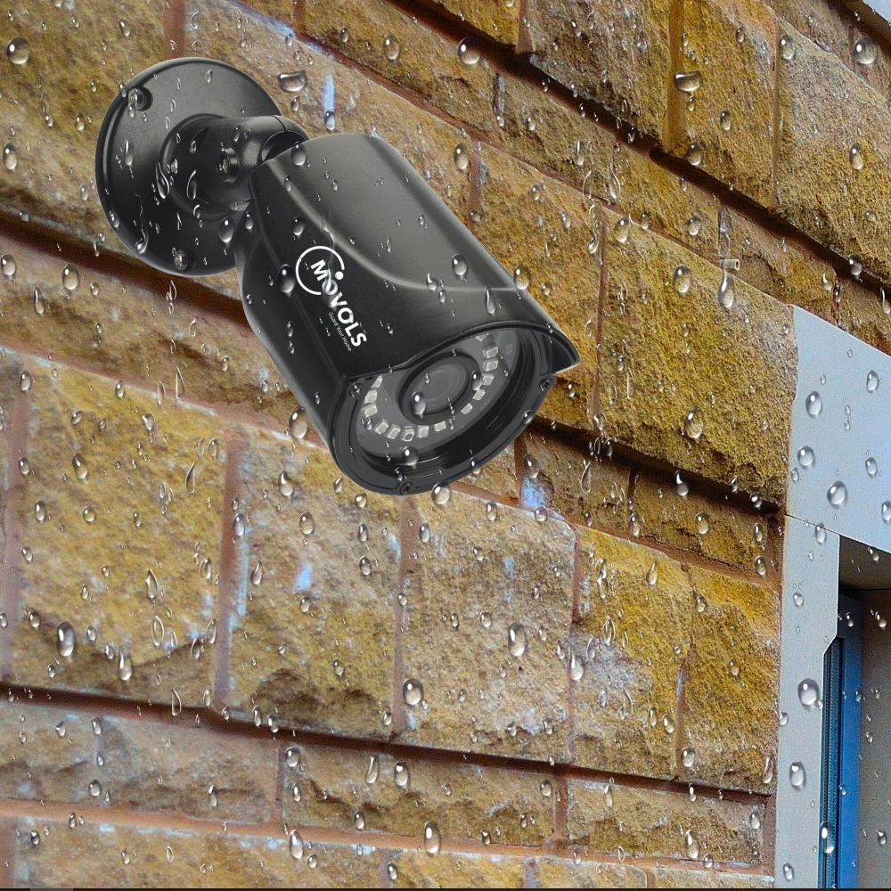  MOVOLS AHD Analog Camera 1080P High Definition Surveillance Infrared 2MP CCTV Security Outdoor Bull - 1.00001E+12