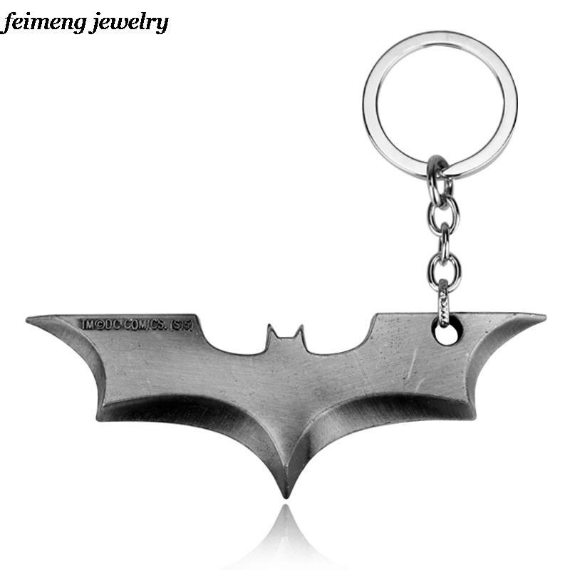 

Movie Series Keychain batman super hero Key Chain Thor's hammer KeyChain Chaveiro Pendant Keyring key holder moive gift key ring