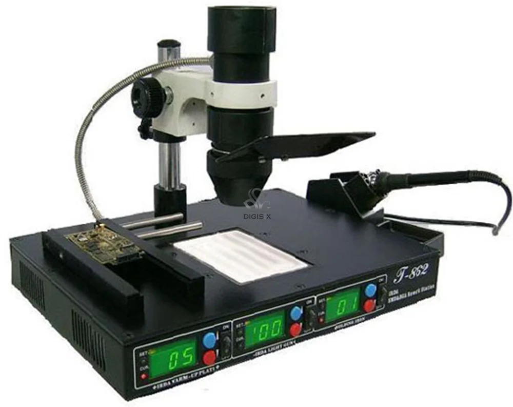 US $190.00 BGA Rework Station T862 IRDA Soldering Welder T862 Infrared SMT SMD IRDA BGA Welder T 862