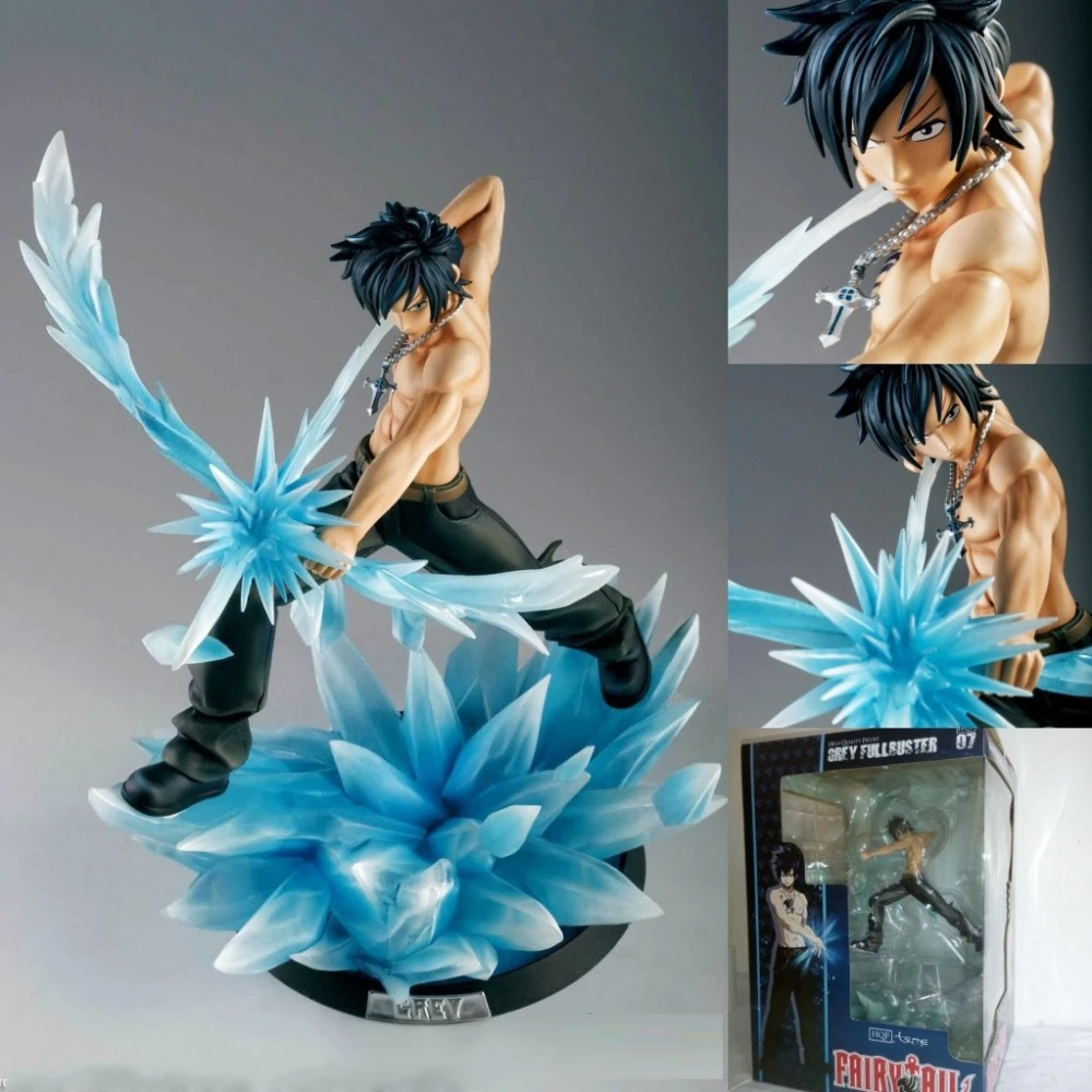 送料無料アニメフェアリーテイルグレイ フルバスター氷製ファイターpvcアクションフィギュアコレクタブル玩具29センチ誕生日クリスマスギフト Gift Collection Gray Fullbusterfairy Tail Aliexpress