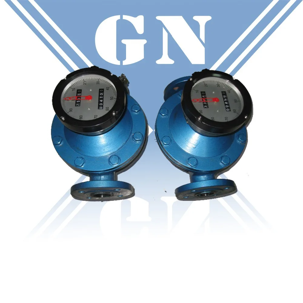DN50 diameter 2400 24000 L/H flow range fuel flow meter for carsin