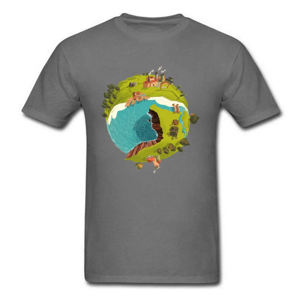 All Cotton Men's Short Sleeve Pocket Planet Top T-shirts Normal T Shirt Cheap Printed On O Neck T-shirts Wholesale Pocket Planet carbon