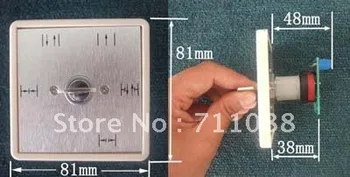 

20pcs/carton save your express cost, automatic door program five functions key switch ,key type LT-PS5