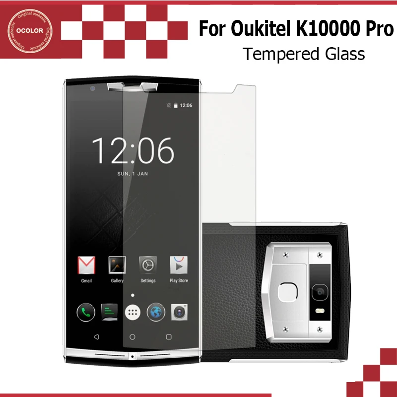 Ocolor для Oukitel k10000 Pro закаленное Стекло Плёнки спереди Стекло протектор против царапин взрывозащищенные для Oukitel k10000 pro