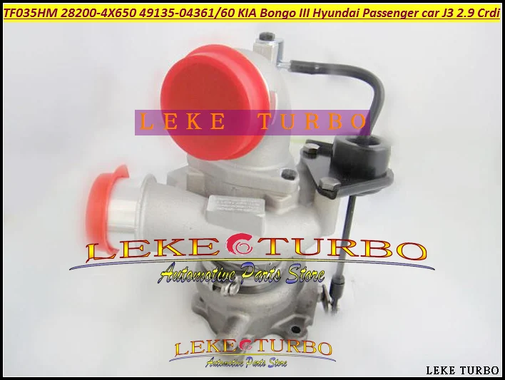 TF035HM 28200-4X650 49135-04361 49135-04360 Turbo Turbocharger For KIA Bongo III Truck Hyundai Passenger Car J3 Crdi 2.9L (11)