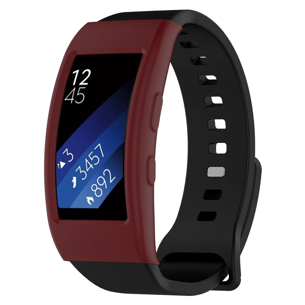 Силиконовый защитный чехол для часов Samsung Gear Fit2 SM R360 Pro R365 умная повязка фитнеса
