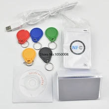 ACR122u NFC Reader Writer 13.56Mhz RFID Copier Duplicator + 5pcs UID Card + 5pcs UID Tag +SDK + M-ifare Copy Clone Software