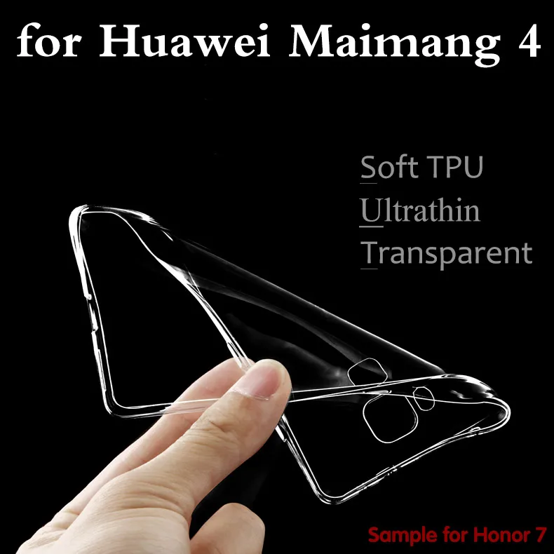 Для huawei g8/maimang 4 d199/g7 plus телефон сумка чехол мягкий гель тпу силиконовые