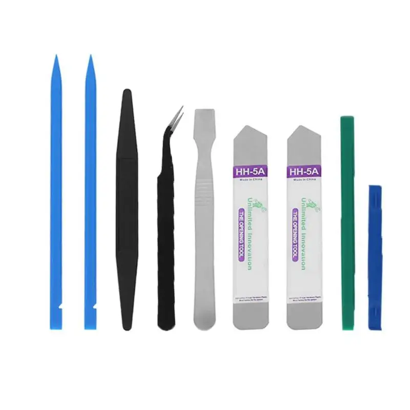 

Repairing Tool Kit 8 in 1 Spudger Pry Opening Tool for Laptop Mobile Phone Opening Tool Multifunctional Tool Sets