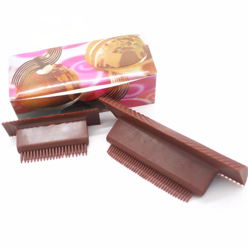 Rubber Root Pastry Brushes Chocolate Decoration Brush Stamp Mold for