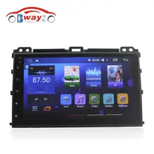 Free Shipping 9″ Quad core Android 6.0.1 Car DVD Video Player For Toyota Prado 120 2006-2009 car DVD GPS Navigation Radio wifi