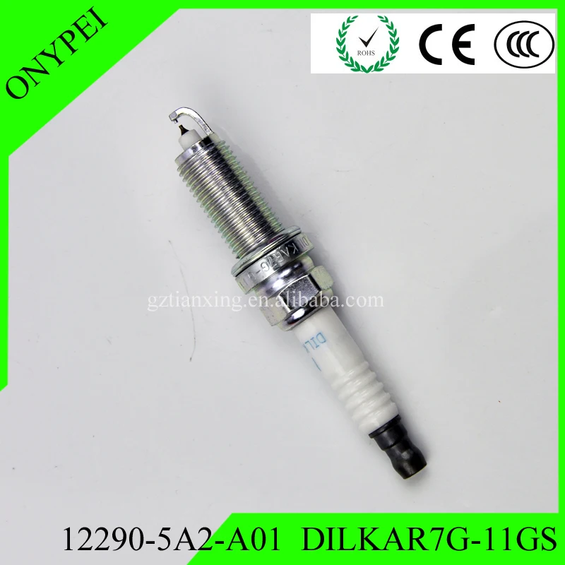 12290-5A2-A01 DILKAR7G11GS 4 шт. иридиевая Свеча зажигания для Honda Accord Civic Acura ILX 12290 5A2 A01 DILKAR7G-11GS
