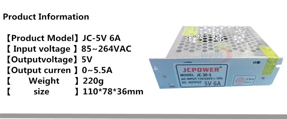 Transformador para Fita de Led Transformador de Luz 4a 5a 6a 8a 10a 12a 20a 30a 40a 60a 70a dc 5v 2a - 3a 5 6a 8a 10a 12a 20a 30a 40a 60a 70a