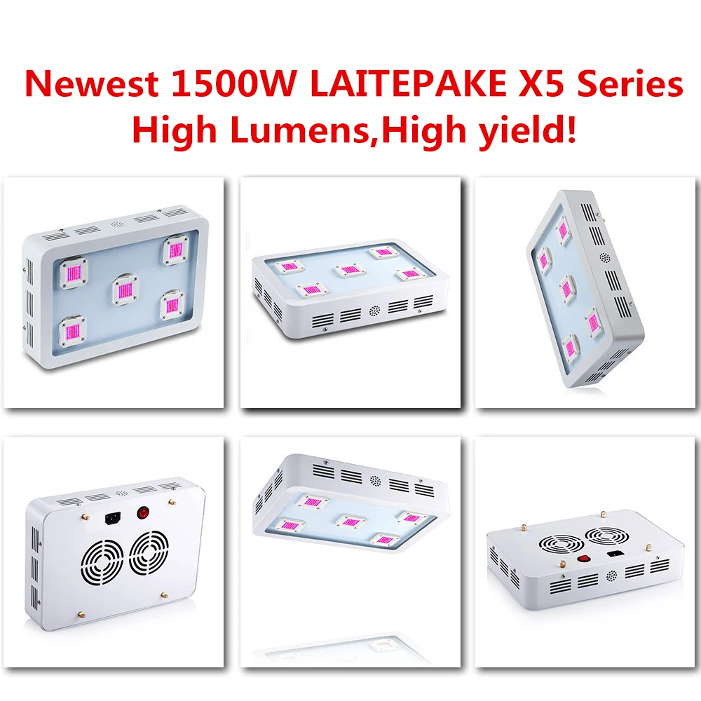 LAITEPAKE 900 W 1200 W 1500 W 1800 W 2700 W 3600 W COB светодиодный свет для выращивания растений в помещении и цветения