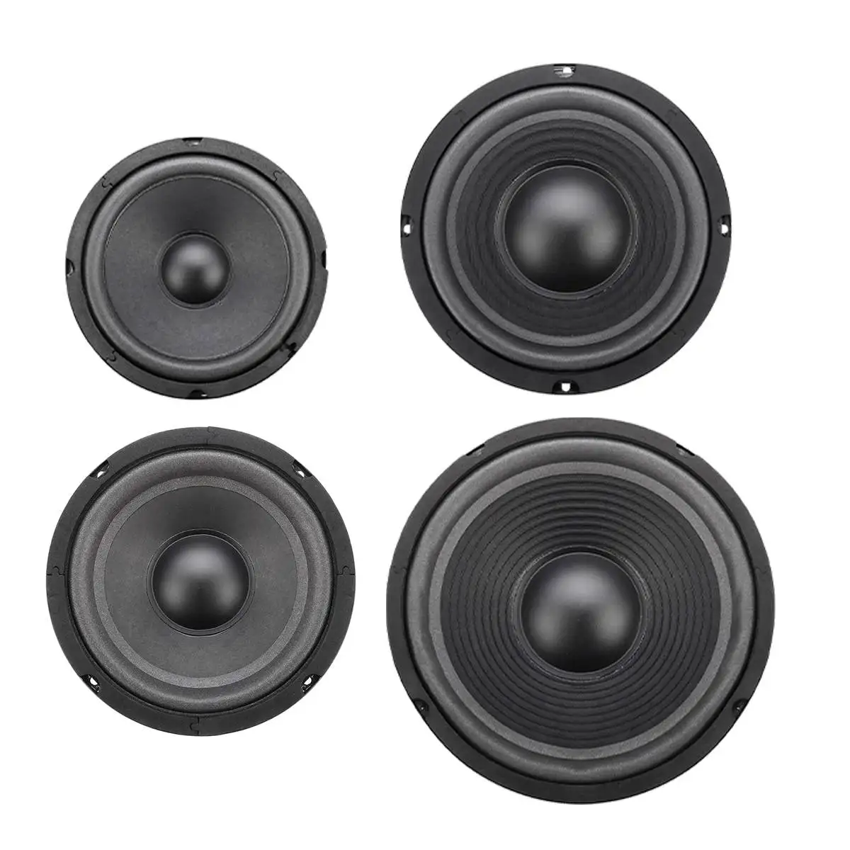 5/6/8/10 pulgadas DIY bajo trompeta fuerte Bass Horn estéreo altavoz Subwoofer caja de unidad 35 /50/80/120 W altavoz Accesorios 5/6/8/10 pulgadas DIY bajo trompeta fuerte Bass Horn estéreo altavoz Subwoofer caja de unidad 35 /50/80/120 W altavoz Accesorios