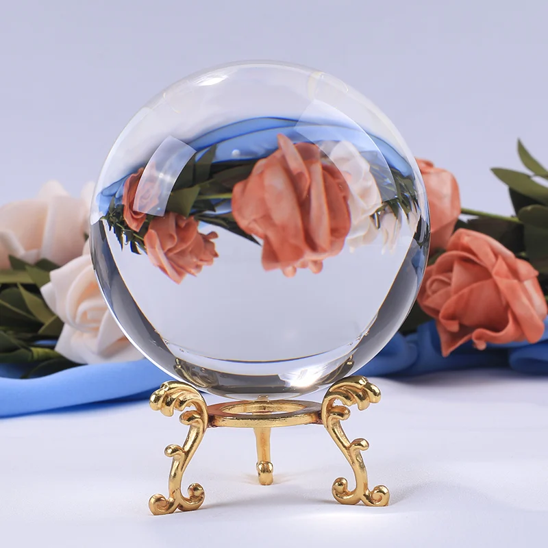 6/7/8CM Photography Crystal Ball FengShui Divination Quartz Glass Ball Ornament Travel Take Pictures Table Decor Home Decors 6/7/8CM Photography Crystal Ball FengShui Divination Quartz Glass Ball Ornament Travel Take Pictures Table Decor Home Decors