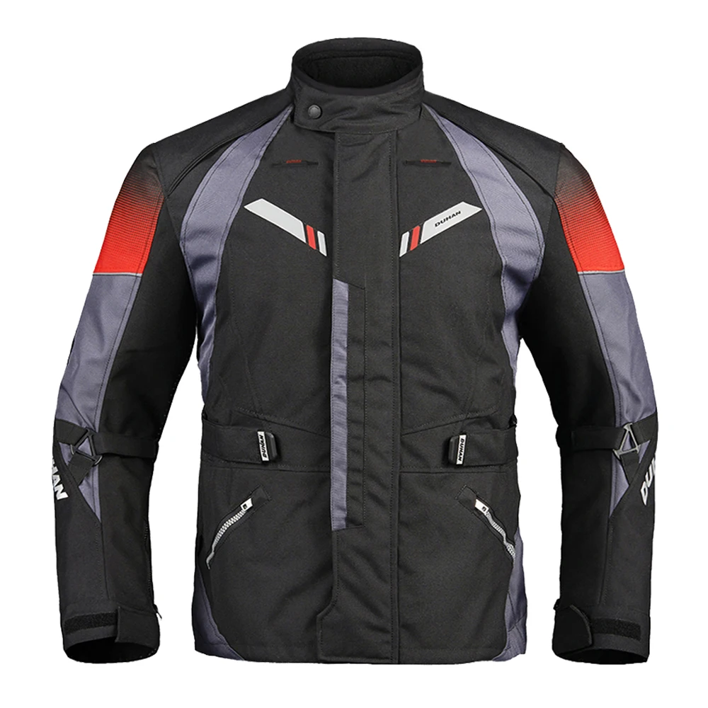 DUHAN, Водонепроницаемый мотоциклетная мужская куртка осень-зима для похода, езды куртка защитная Шестерни с защитой от холода, для езды на мотоцикле Костюмы