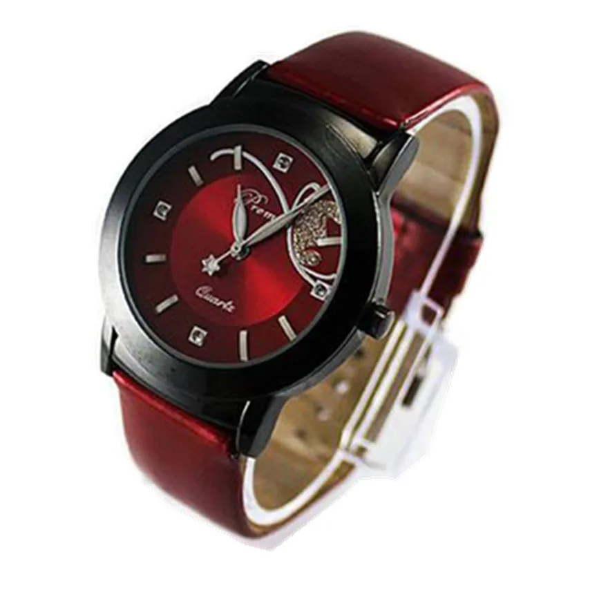 Часы наручные женские кварцевые со стразами с бабочками|montre fashion|montre femmemontre women |