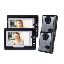 Nave libre de DHL 7 “Sistema de Intercomunicación de Vídeo Timbre de La Cámara de Vídeo Impermeable Cámara de la Seguridad Casera de la Puerta de Vídeo Del Monitor de TFT