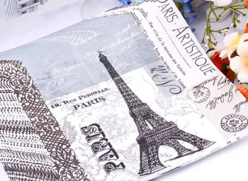 

[RainLoong] Tower Napkin Paris Festive & Party Tissue Napkin Supply 33CM*33cm 5packs (20pcs/pack)