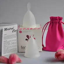 Менструальная чашка- Новая Женская гигиена CE SGS одобренная медицинская силиконовая менструальная чашка, многоразовая Женская менструальная чашка
