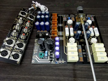 

Dynamic&Passion Hi-Fi XLR Balanced Single-ended Preamplifier Board Valve 12AU7 Tube Preamp DIY Kit American ARC Circuit