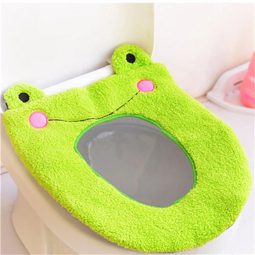 Soft Warm Long Plush Toilet Seat Cover Mat 2017 New 1PC Pad Lid Comfortable Washable Warmer Health Toilet Closestool Seat Cover